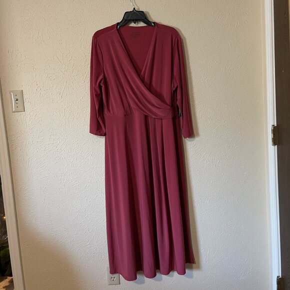 Investments Dresses & Skirts - NWT Mauve Investments Soft Separates Dress, Size XL